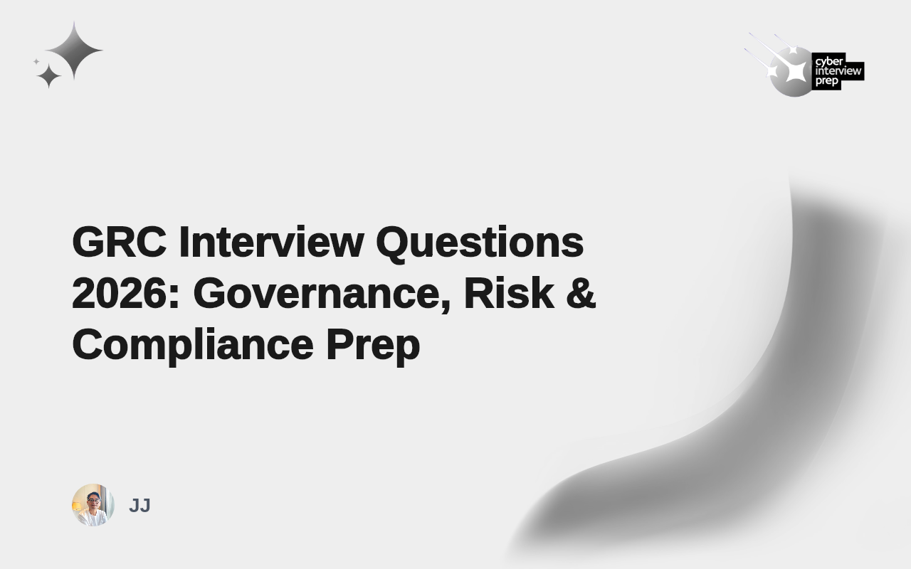 GRC Interview Questions 2026: Governance, Risk & Compliance Prep