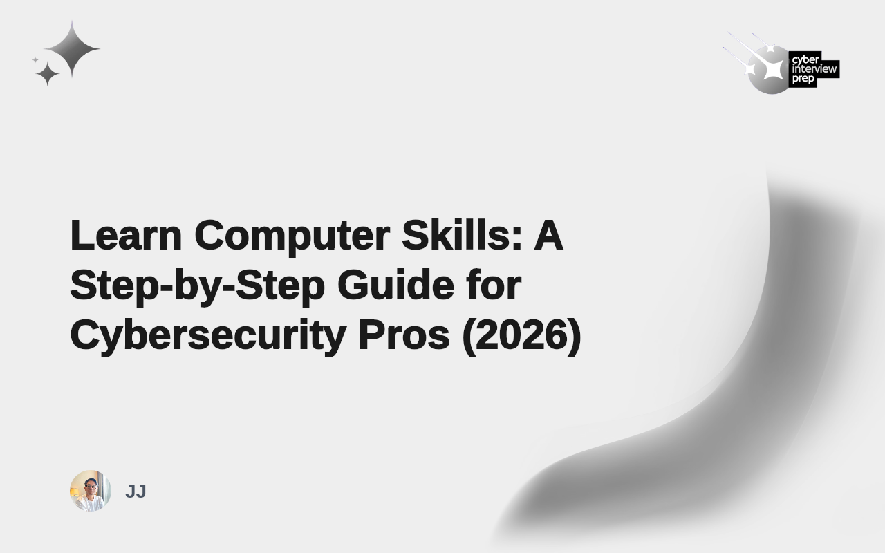Learn Computer Skills: A Step-by-Step Guide for Cybersecurity Pros (2026)
