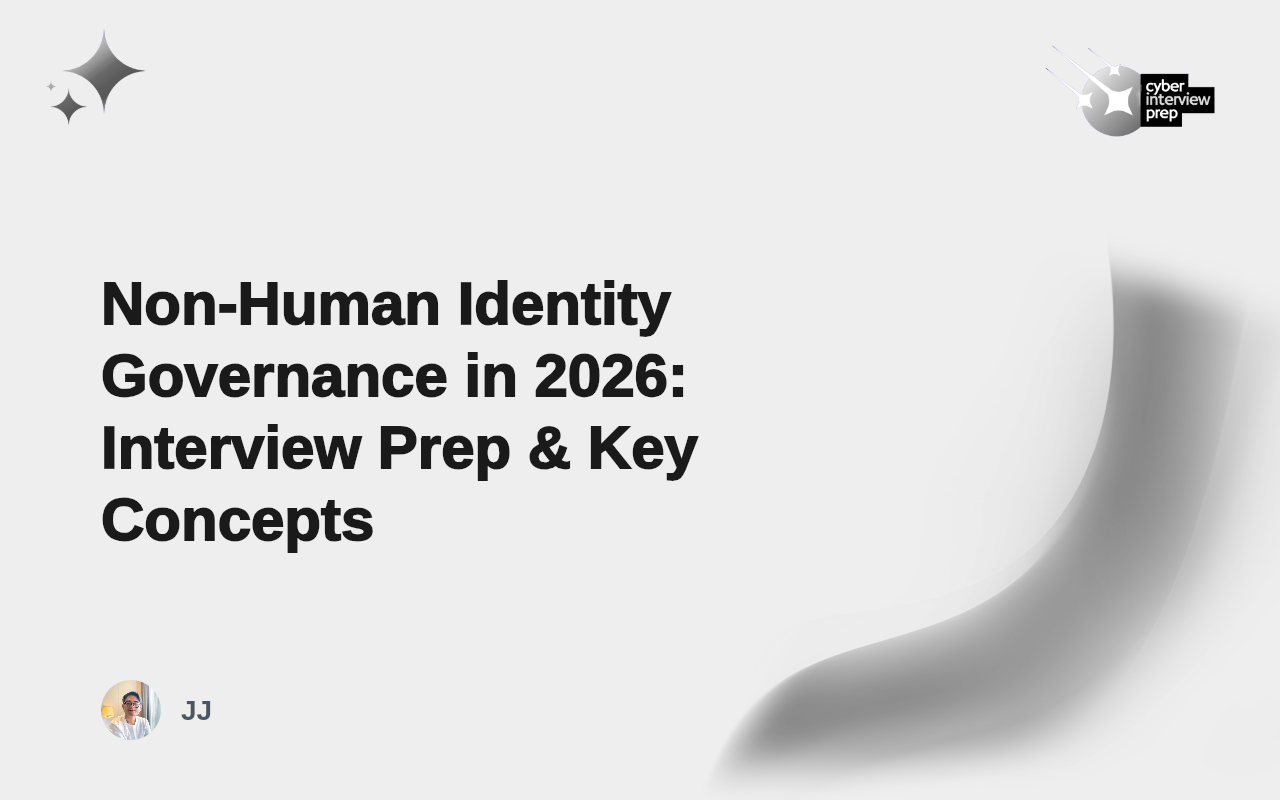 Non-Human Identity Governance in 2026: Interview Prep & Key Concepts