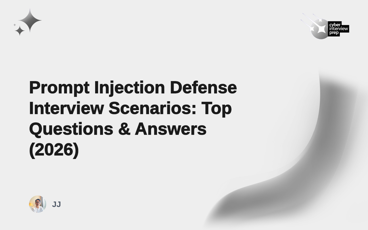 Prompt Injection Defense Interview Scenarios: Top Questions & Answers ...