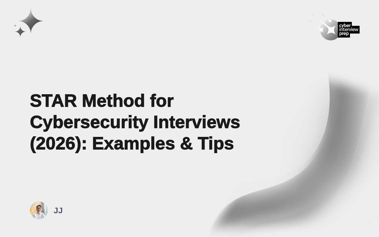 STAR Method for Cybersecurity Interviews (2026): Examples & Tips